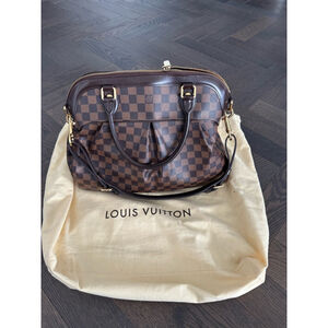 Women's Louis Vuitton Damier Ebene Alma Handbag Brown